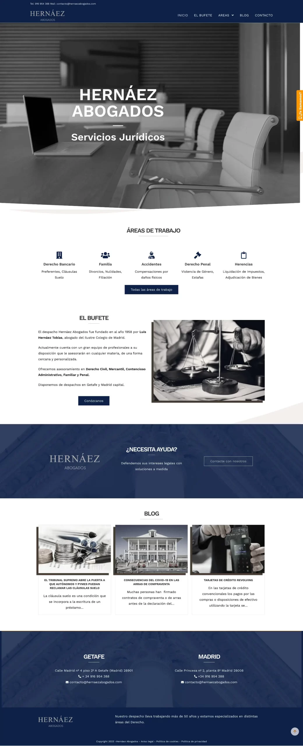 Vista de Hernáez Abogados